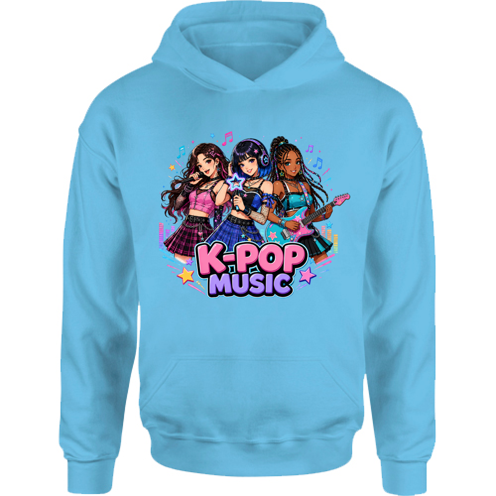 Felpa Bambino con Cappuccio vuerre k-pop