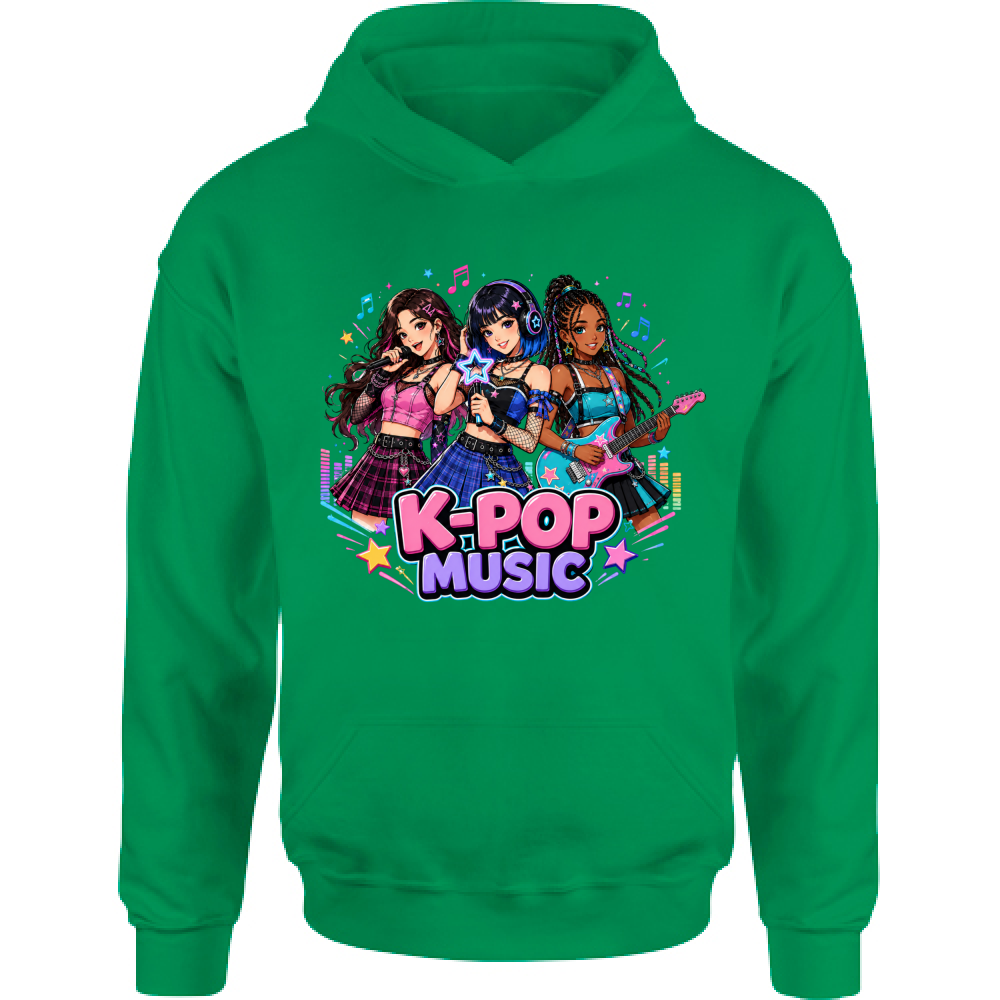 Felpa Bambino con Cappuccio vuerre k-pop