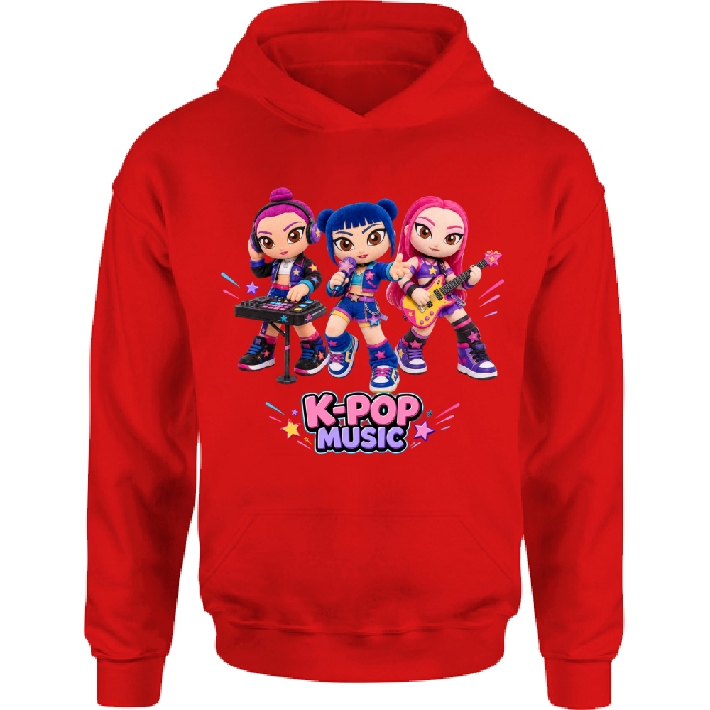 Felpa Bambino con Cappuccio vuerre k-pop