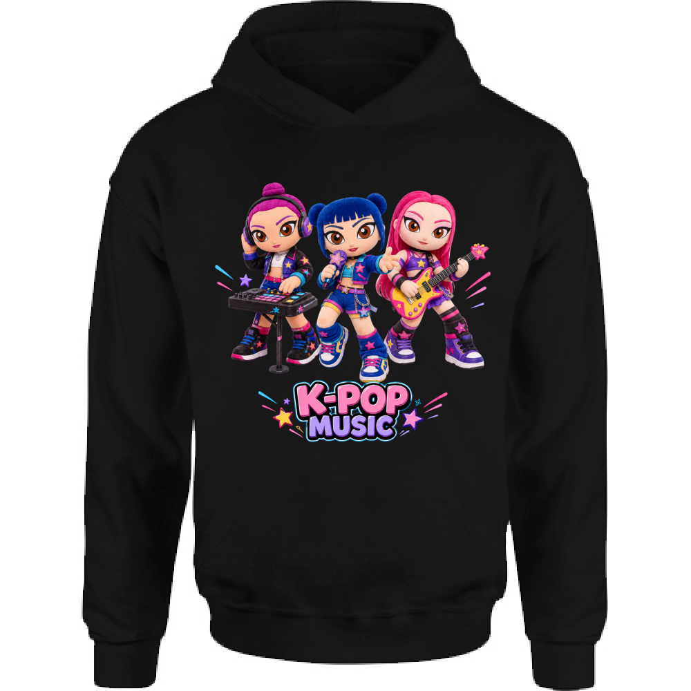 Felpa Bambino con Cappuccio vuerre k-pop
