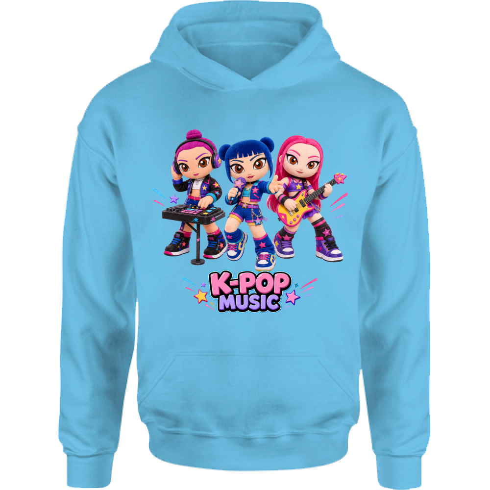 Felpa Bambino con Cappuccio vuerre k-pop