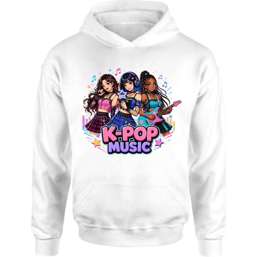 Felpa Bambino con Cappuccio vuerre k-pop