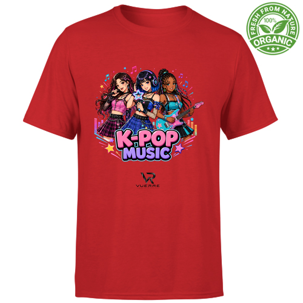 T-Shirt Bambino Organic vuerre k-pop