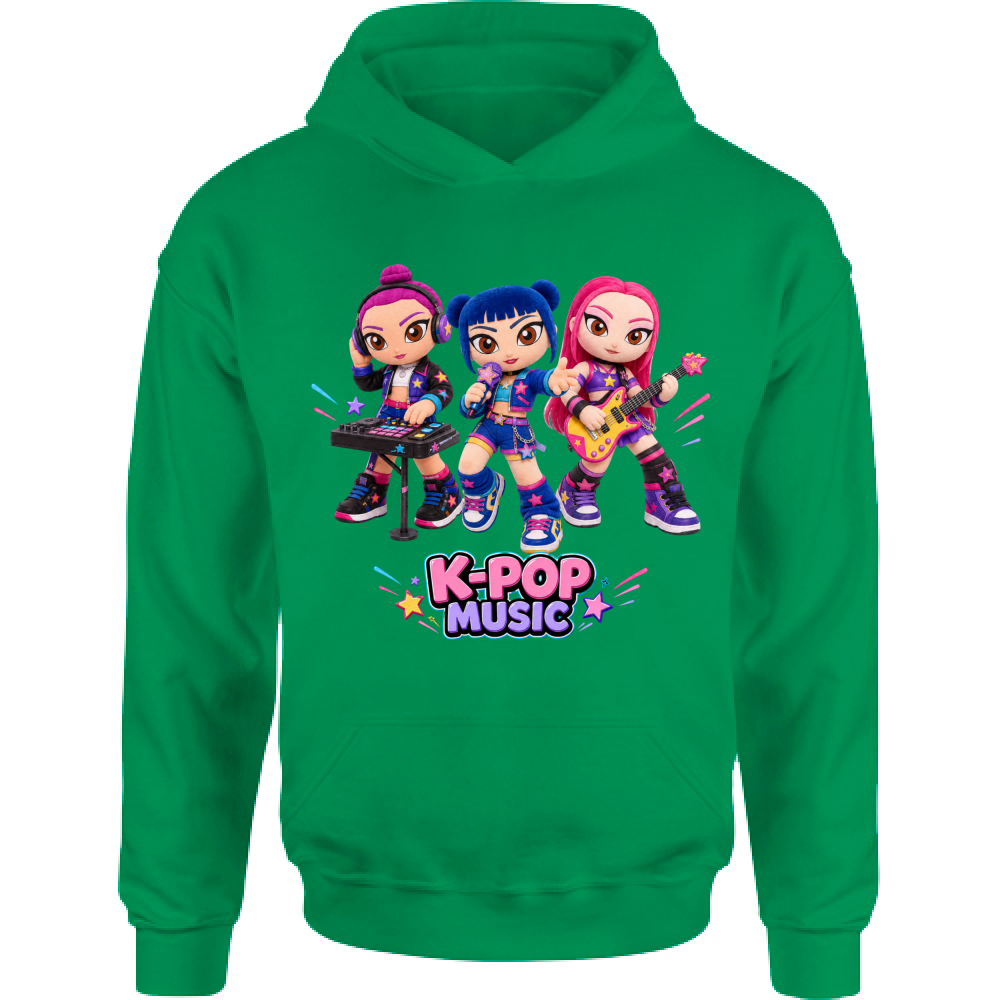 Felpa Bambino con Cappuccio vuerre k-pop
