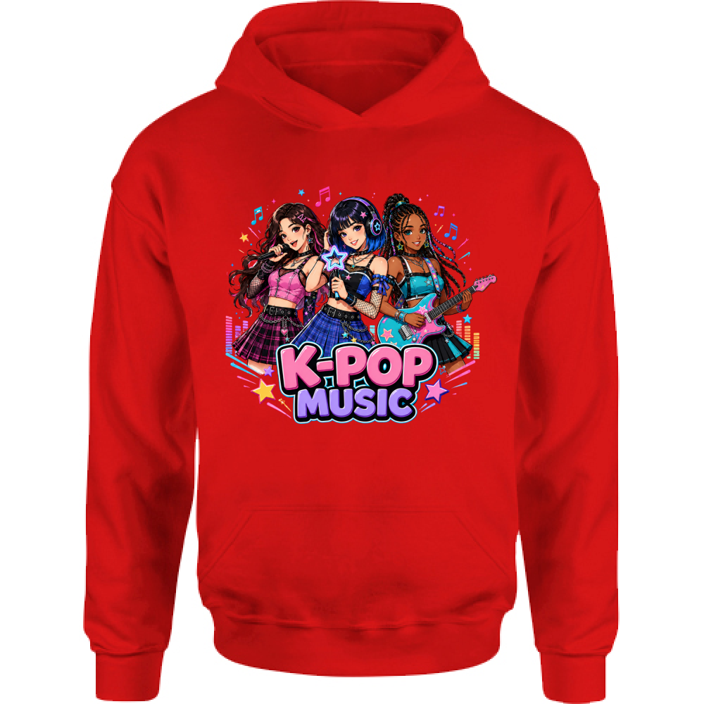 Felpa Bambino con Cappuccio vuerre k-pop