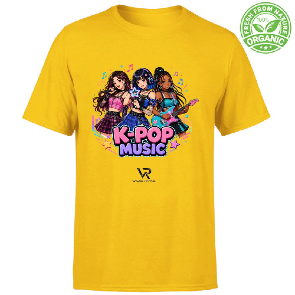 T-Shirt Bambino Organic vuerre k-pop
