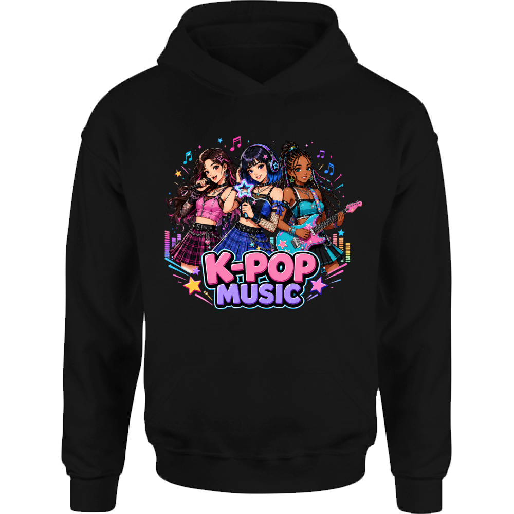 Felpa Bambino con Cappuccio vuerre k-pop